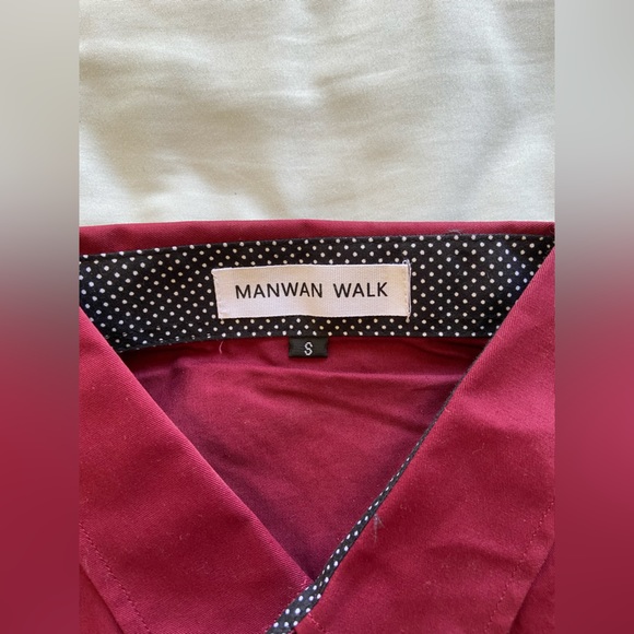 Manwan Walk red full-sleeve shirt - Picture 5 of 5